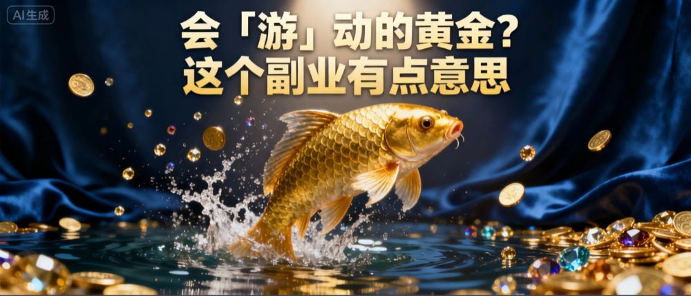 单号月销1.5W+！AI“凭空造鱼”带货新玩法，小白3分钟出一个爆款视频-洛柒笔记