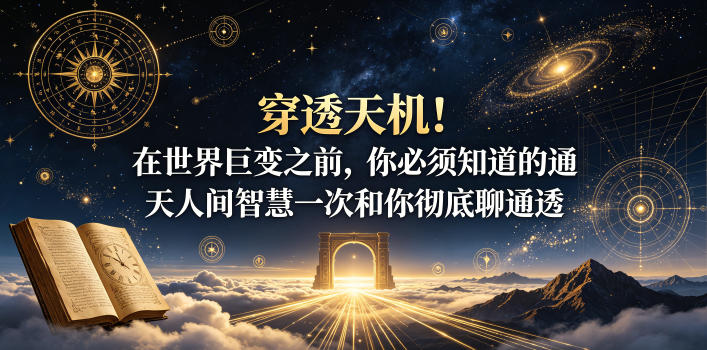 付费文章：穿透天机！在世界巨变之前，你必须知道的通天人间智慧一次和你彻底聊通透-洛柒笔记