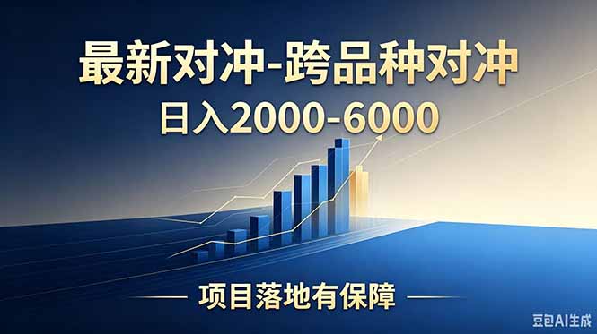 跨品种对冲震撼首发！日收益2000-6000+，项目绿色长久，安全稳健，合规靠谱，可批量放大-洛柒笔记