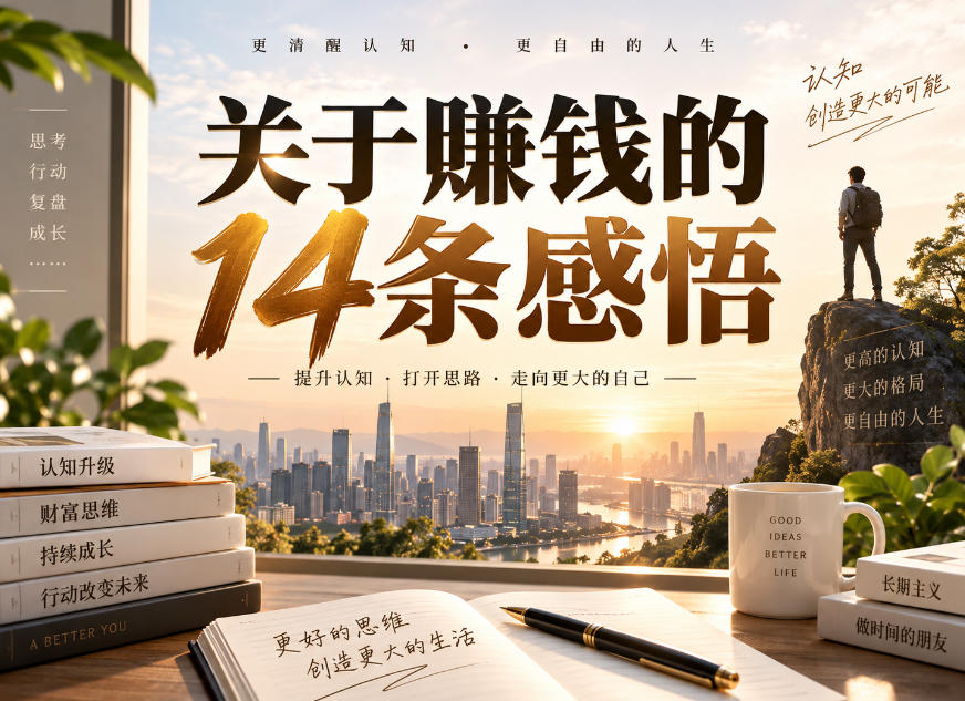 付费文章：关于賺钱的14条感悟-洛柒笔记