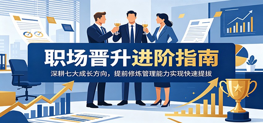 职场晋升进阶指南：深耕七大成长方向，提前修炼管理能力实现快速提拔-洛柒笔记