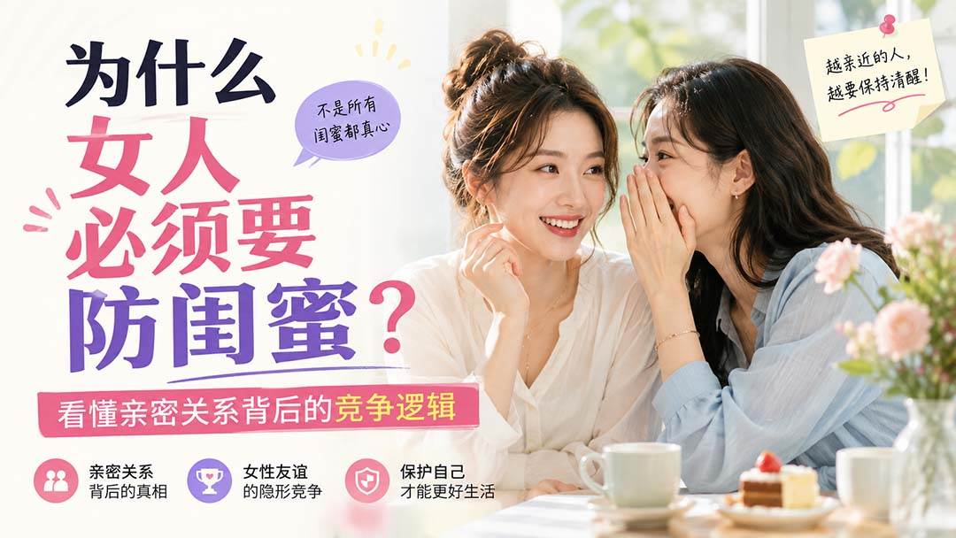 （20114期）付费文章：为什么女人必须要防闺蜜？看懂亲密关系背后的竞争逻辑-洛柒笔记