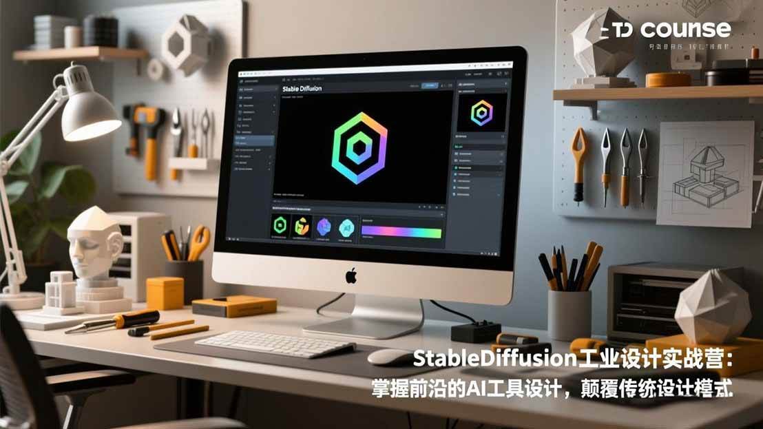 图片[1]-（16590期）StableDiffusion工业设计实战营：掌握前沿的AI工具设计，颠覆传统设计模式-洛柒笔记