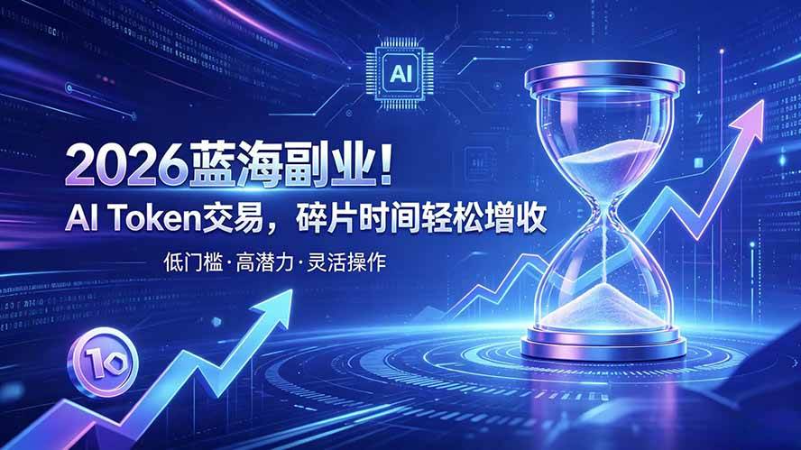 （19997期）AI Token算力赛道！普通人可入局的数字副业-洛柒笔记