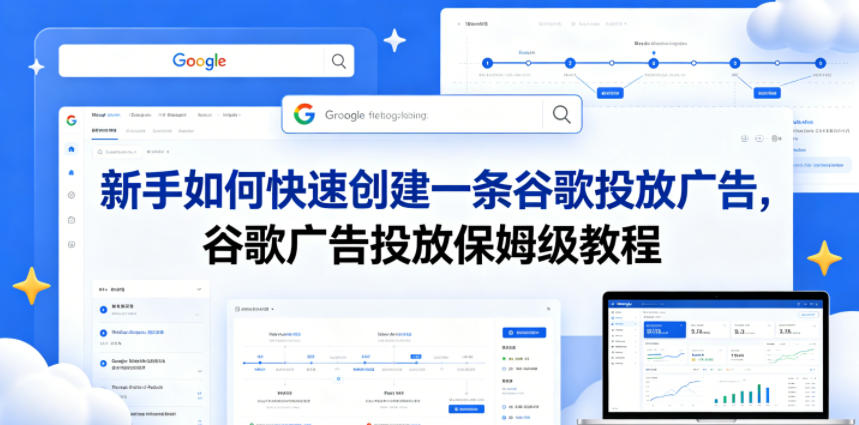 新手如何快速创建一条谷歌投放广告，谷歌广告投放保姆级教程-洛柒笔记