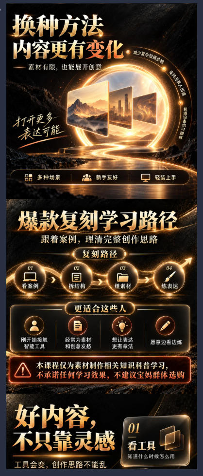 素材制作知识课，爆款复刻Codex短视频自动化，从素材拆解到创意表达，让AI自动“干活”，而不是只会回答问题-洛柒笔记