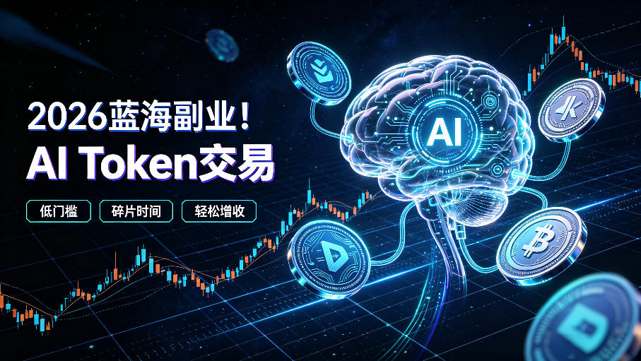 2026全新风口副业｜AI智能Token交易，空闲时间轻松 賺 收益，无需全天盯盘【揭秘】-洛柒笔记