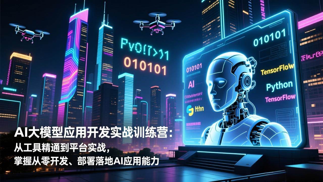 （17058期）AI大模型应用开发实战训练营：从工具精通到平台实战，掌握从零开发、部署落地AI应用能力-洛柒笔记