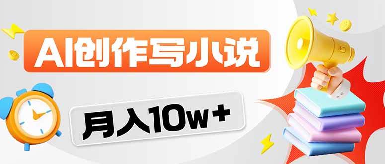 （17788期）2026风口项目AI写小说 轻松实现月入10w+-洛柒笔记