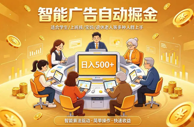 2026年最好做的项目：自动掘金项目，小白轻易上手，单日轻松收入500+-洛柒笔记