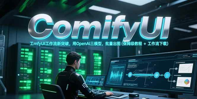 ComfyUI工作流新突破，用OpenAI三模型，批量出图(保姆级教程+工作流下载)-洛柒笔记