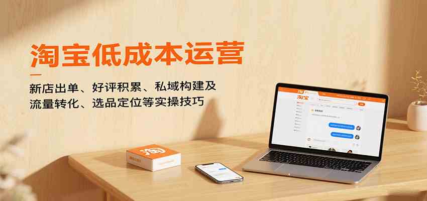 淘宝低成本运营，新店出单、好评积累、私域构建及流量转化、选品定位等（更新10月）-洛柒笔记