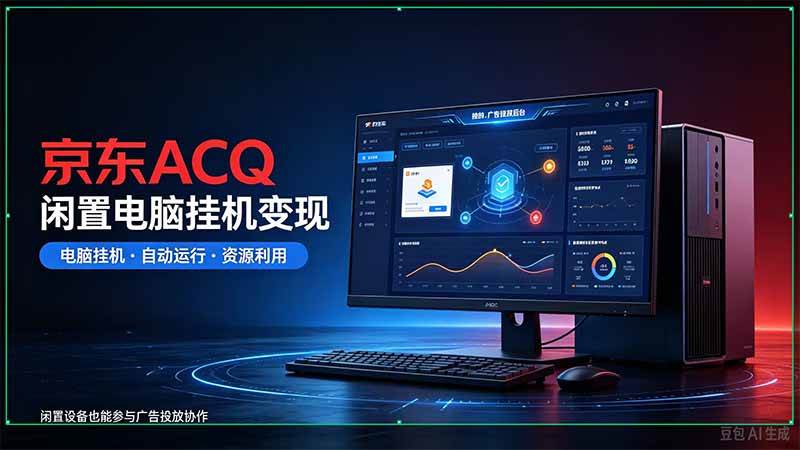 （21063期）京东ACQ是什么？闲置电脑挂机采集项目拆解-洛柒笔记