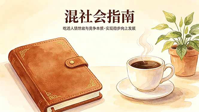 （18282期）付费文章：混社会指南，吃透人情世故与竞争本质，实现稳步向上发展-洛柒笔记