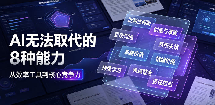 付费文章：AI无法取代的8种能力-洛柒笔记