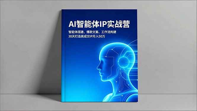 （16689期）AI智能体IP实战营，智能体搭建、爆款文案、工作流构建，30天打造高成交IP月入50万-洛柒笔记