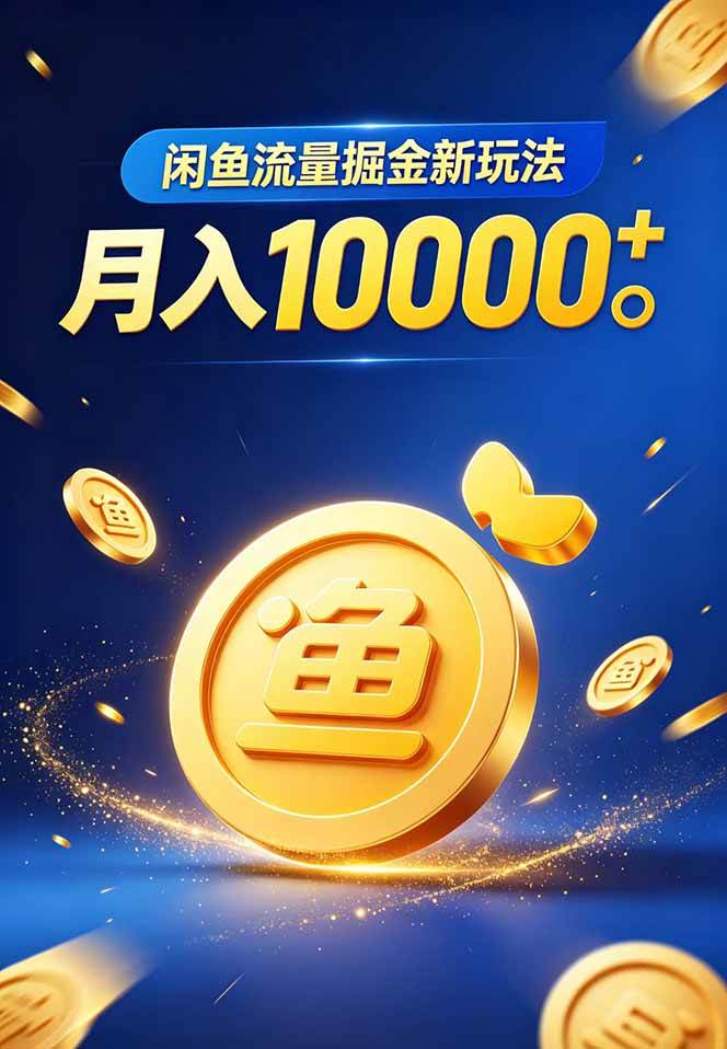 （18471期）闲鱼流量掘金虚拟资料新玩法，月入10000＋-洛柒笔记