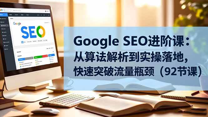 （16576期）Google SEO进阶课：从算法解析到实操落地，快速突破流量瓶颈（92节课）-洛柒笔记