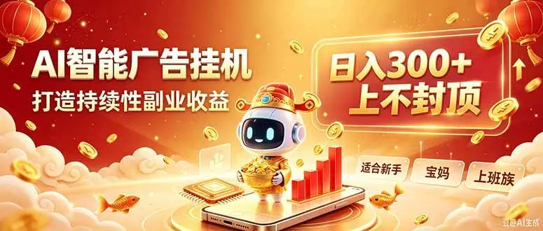 告别手动干活！AI自动化，解锁线上被动收益-洛柒笔记